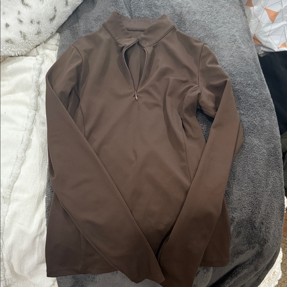 TK Eq ‘the Quinn’ Brown Long Sleeve